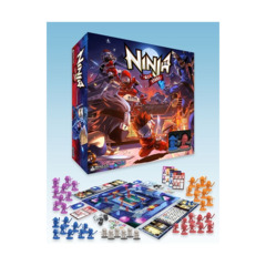 Ninja All Stars Board Game Soda Pop Minis NEW SEALED 