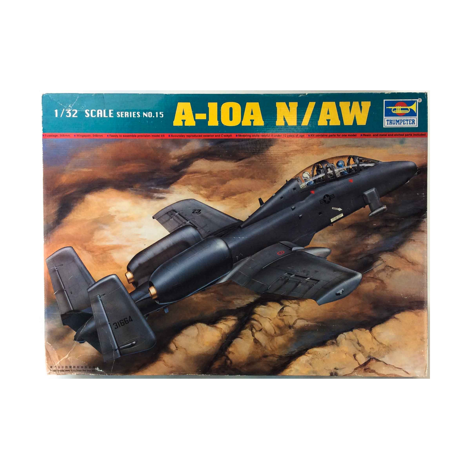TRUMPETER A-10A N/AW 1:32スケール Episode 34 Part 1 of 2: A-10A N/AW. Trumpeter. 1:32 scale