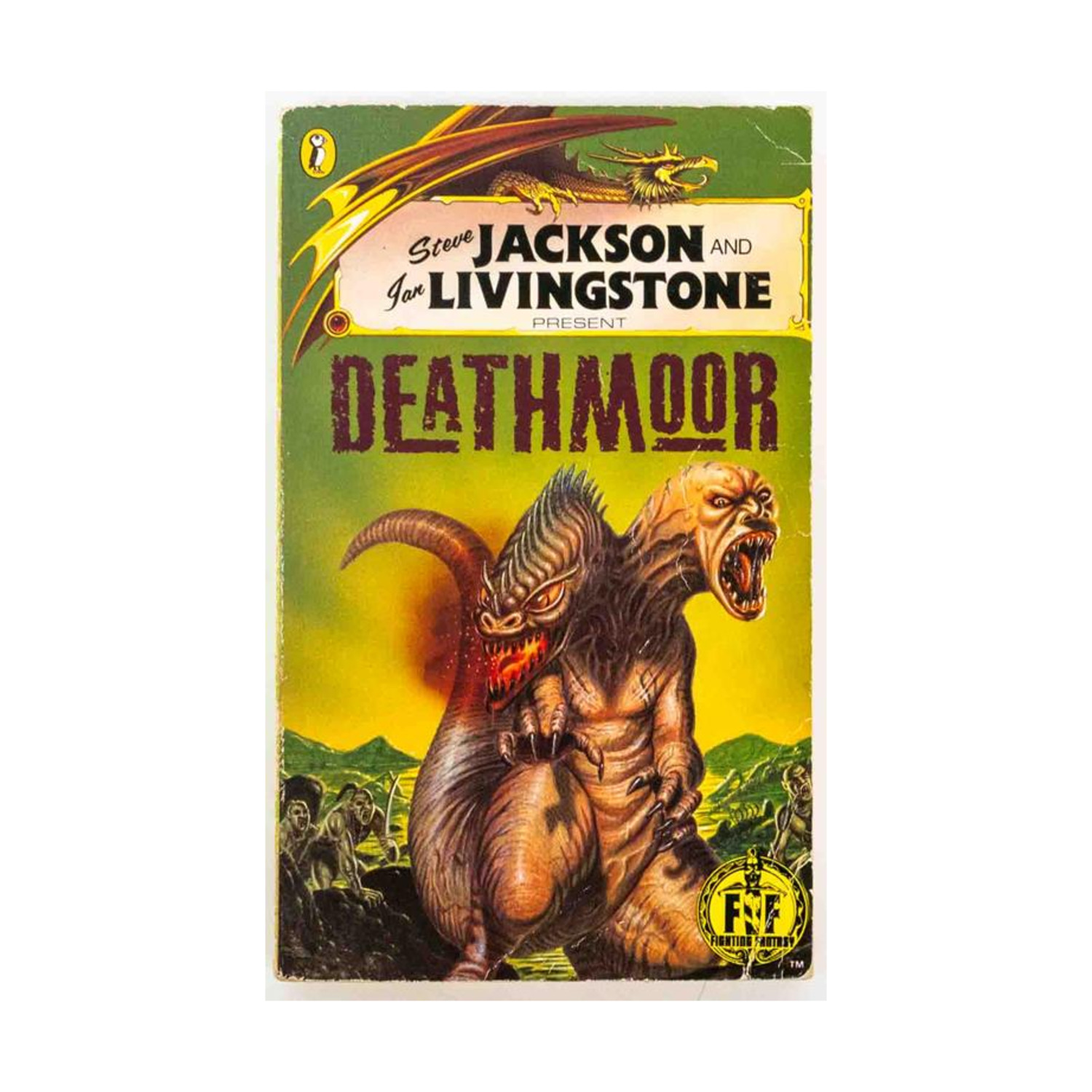 Puffin Fighting Fantasy Gamebooks #55 - Deathmoor VG