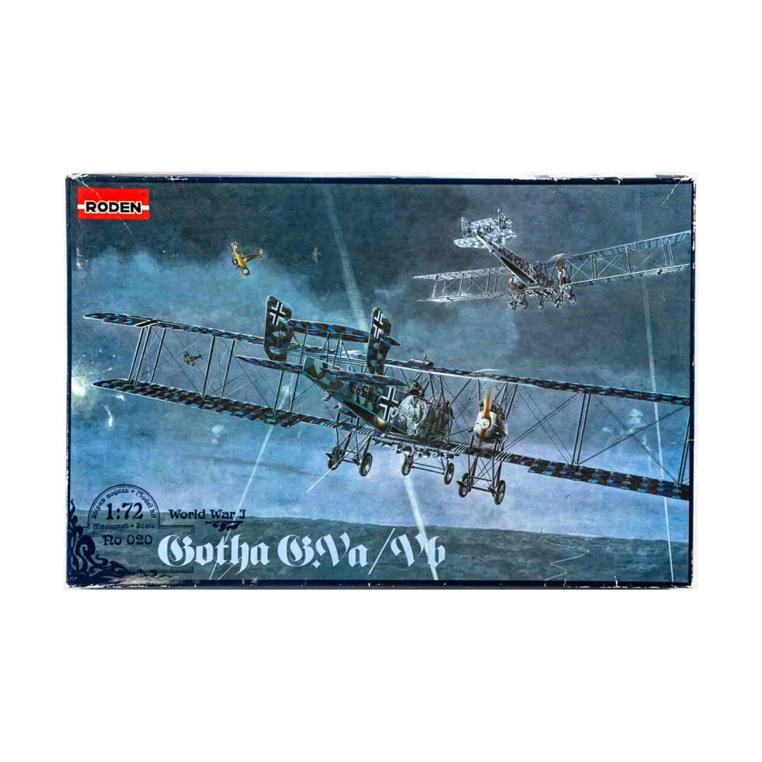 RODEN Gotha G.Va/Vb 1:72 プラモデル Gotha G.VA/G VB 1/72 Roden