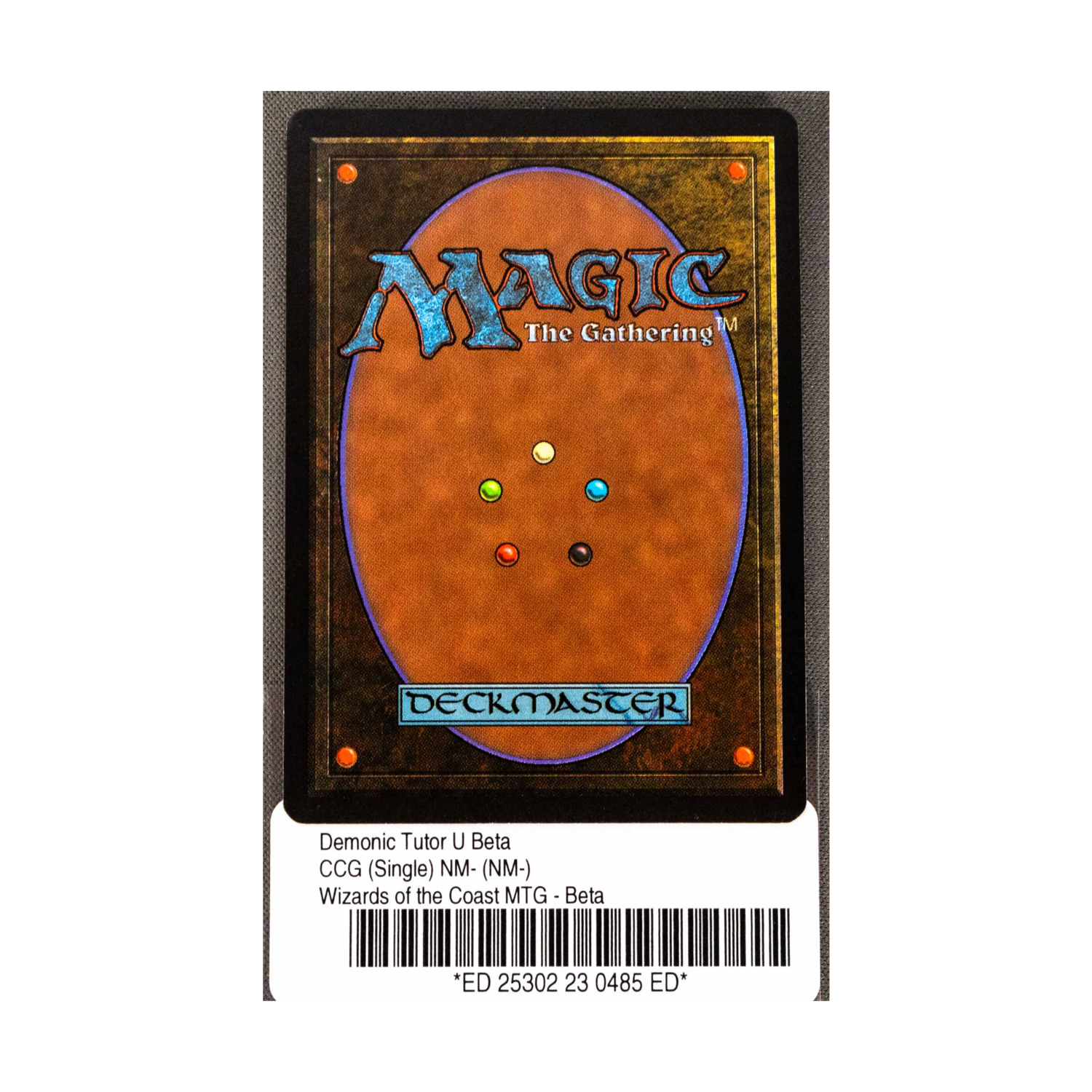 WotC MtG Beta Demonic Tutor (U) NM- | eBay