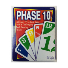 Fundex Card Game Phase 10 (1999 Ed) Box Fair/VG+ | eBay