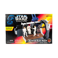 Detention Block Rescue - Star Wars Power of the Force - Kenner