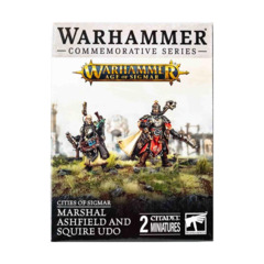 ウォーハンマー Marshal Ashfield and Squire Udo Warhammer+ Year 4: Cities of Sigmar – Marshal Ashfield and