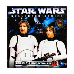 SF・ファンタジー・ホラー Star Wars Collector Series Han & Luke Hasbro Star Wars Collector Action F Han Solo & Luke Skywalker