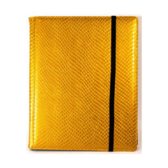 Card Binder - Dragon Hide Gold (Dice & Supplies) Out of Print | Noble Knight Games Card Binder - Dragon Hide Gold (Dice & Supplies) Out of Print | Noble Knight Games