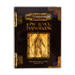 Epic Level Handbook (D&D 3rd Ed) — Out of Print | Used Copy
