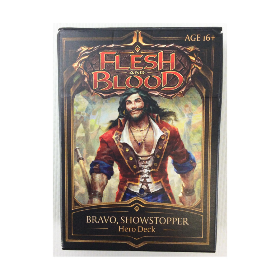 Bravo - Showstopper Hero Deck (1st Edition) - Flesh & Blood