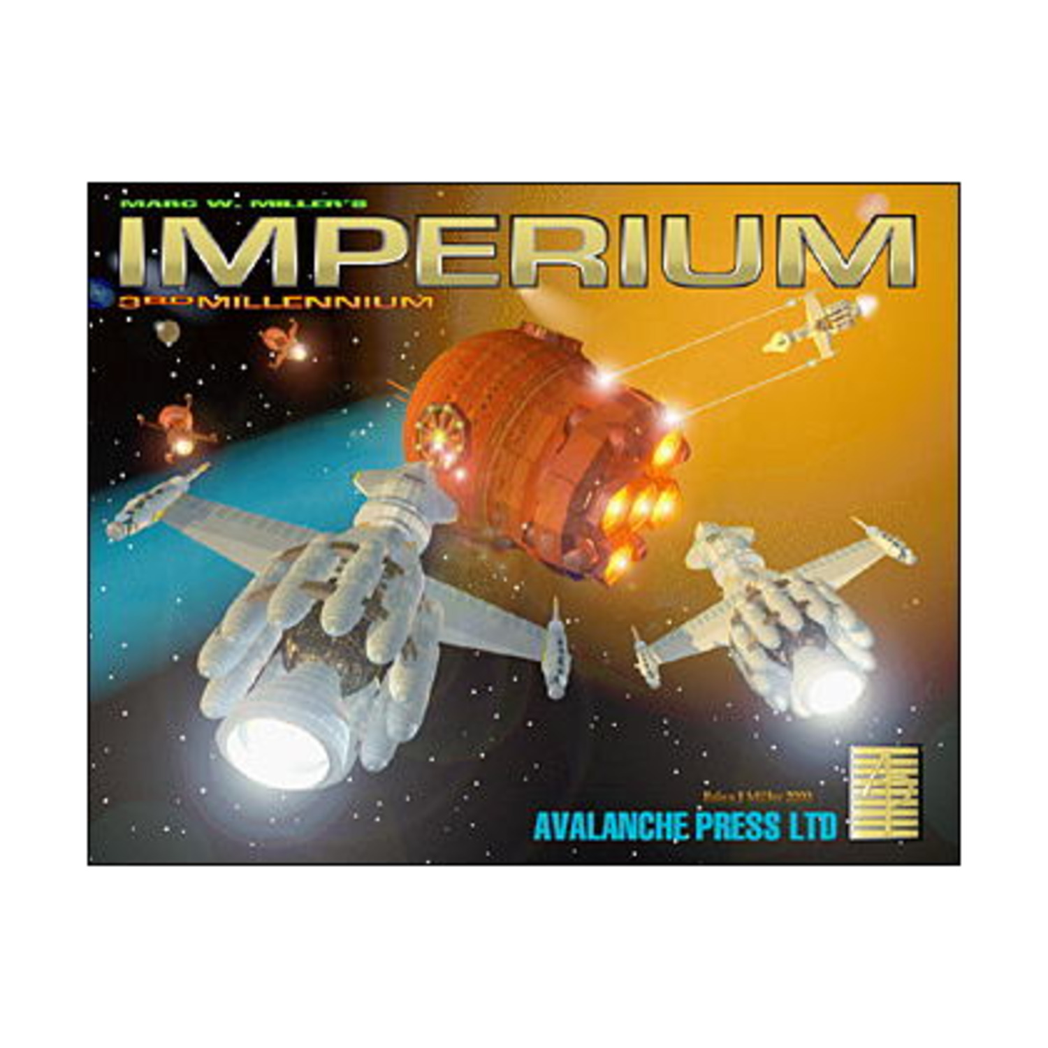 Avalanche Board Games Avalanche Press Imperium - 3rd Millennium Box VG/EX - Picture 1 of 1