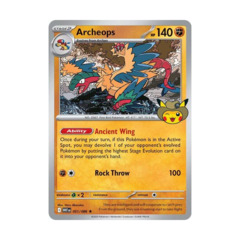 Archeops - 051 (Fossil Museum Exclusive) (P) #051/086 (Holo) (ME