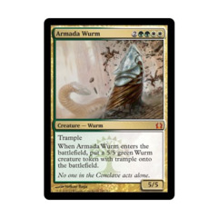 Armada Wurm MR Foil MtG Return to Ravnica Noble Knight Games