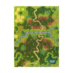 36 - Code of Bushido - ASL Mounted Board - Multi-Man