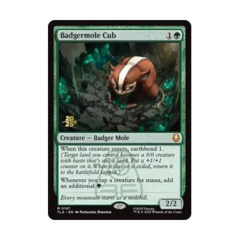 Badgermole Cub (MR) (Foil) (MtG Prerelease Promos) — Out of Print