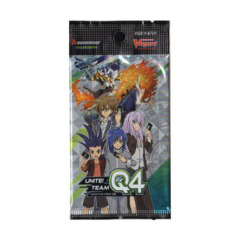 unite team q4 booster box Cardfight Vanguard Playmat "Unite! Q4" (VG-V-BT01) Cardfight!! Vanguard - Unite! Team