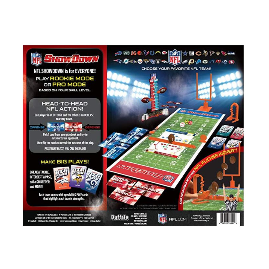 : Buffalo Games - NFL Showdown : Toys & Games