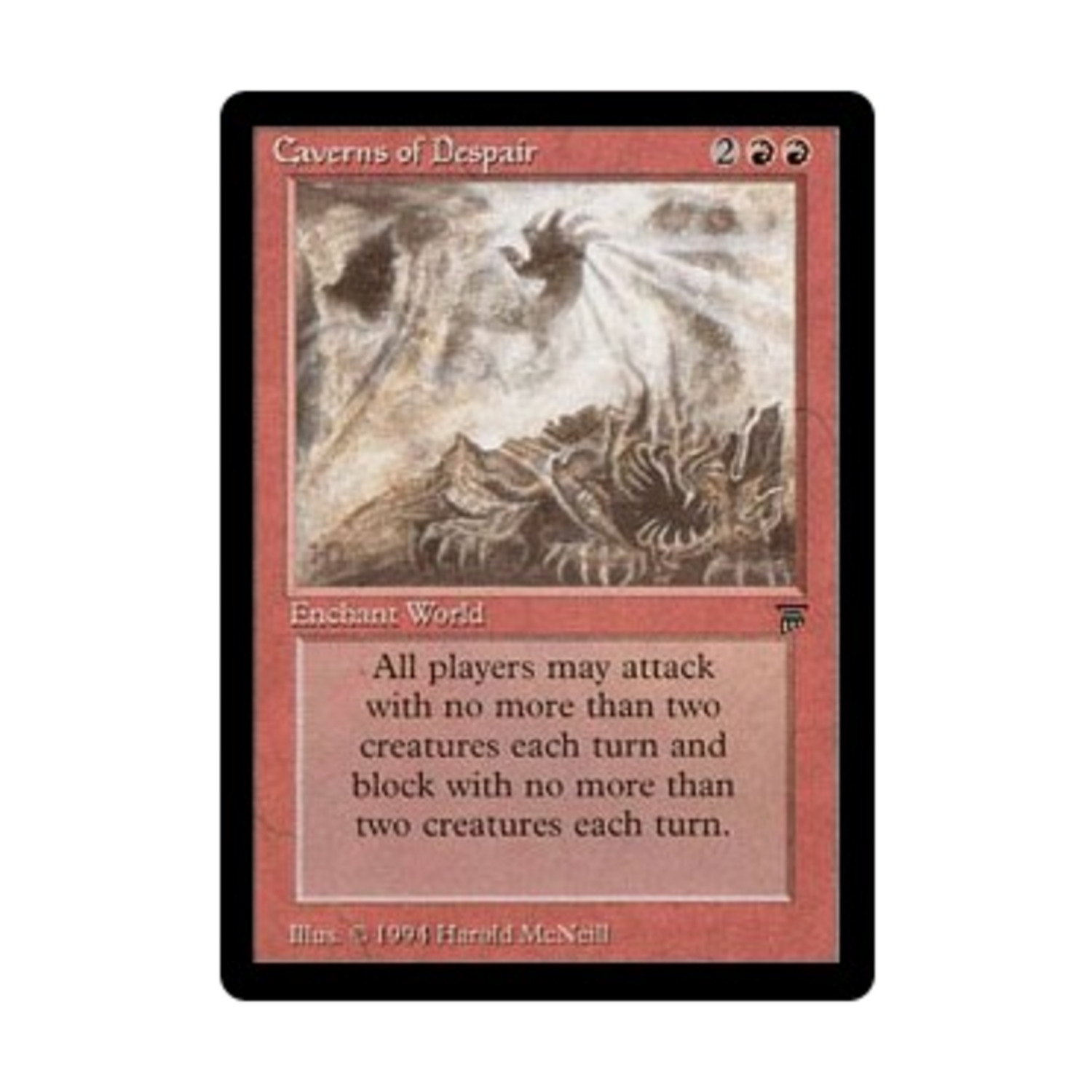 WOTC MtG Legends Caverns of Despair (R) EX | eBay