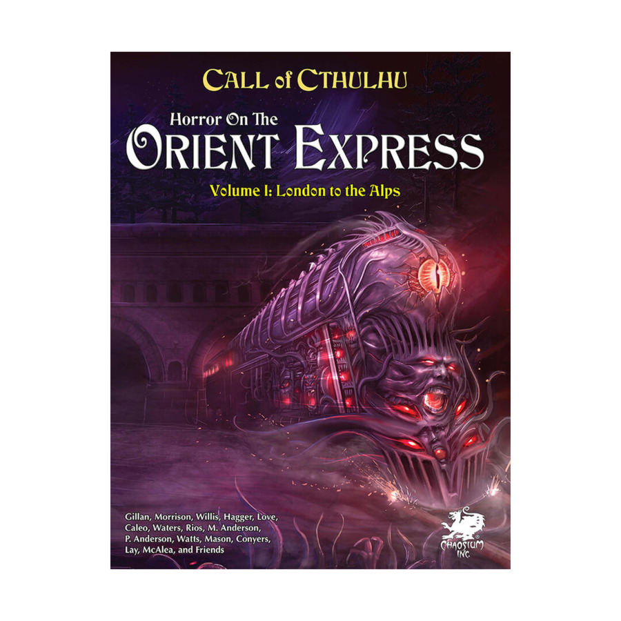 Horror on the Orient Express 2 Volume Set - Lovecraft RPG - Noble Knight  Games