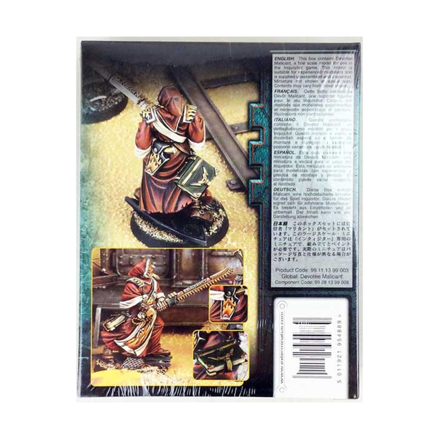 GW Inquisitor Devotee Malicant SW (VG+/New)
