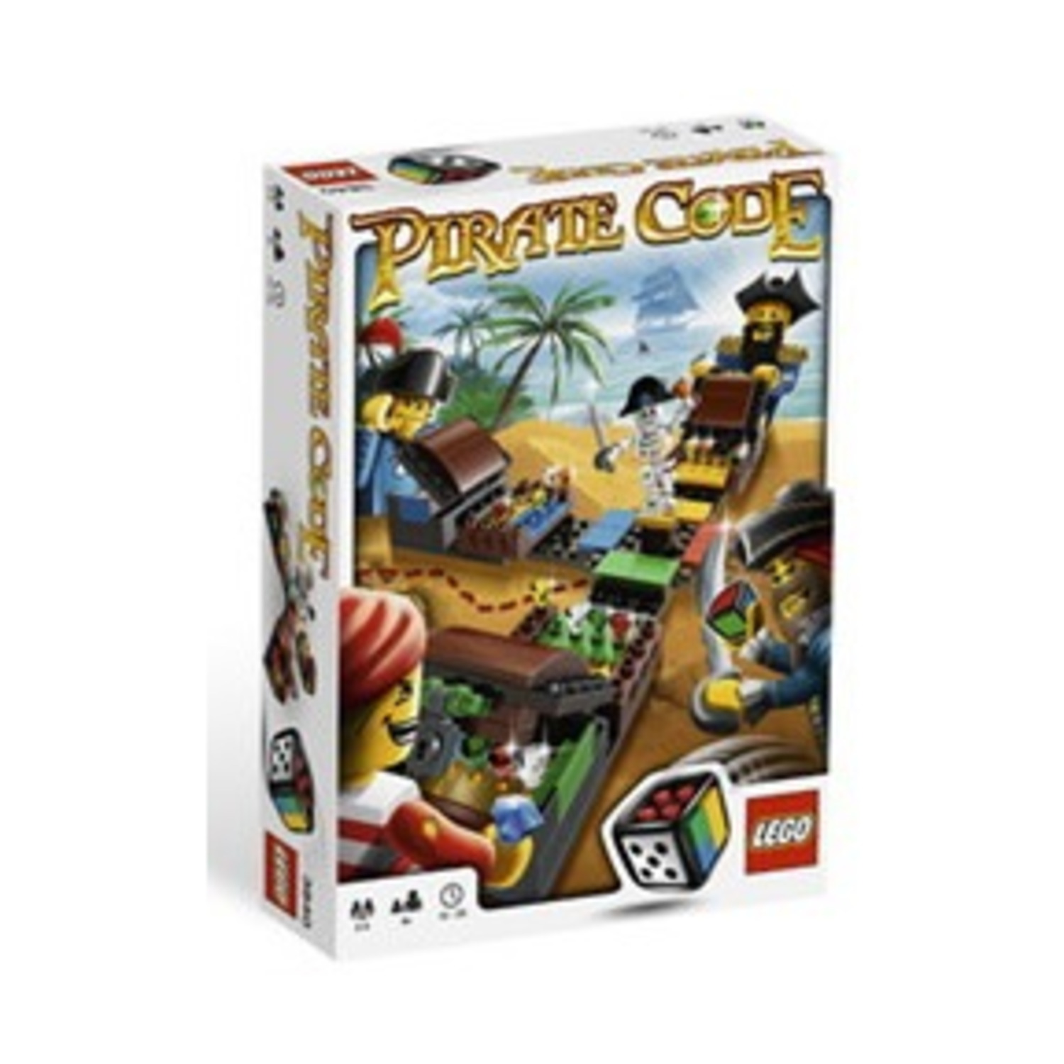 LEGO Boardgame Pirate Code Box EX/NM