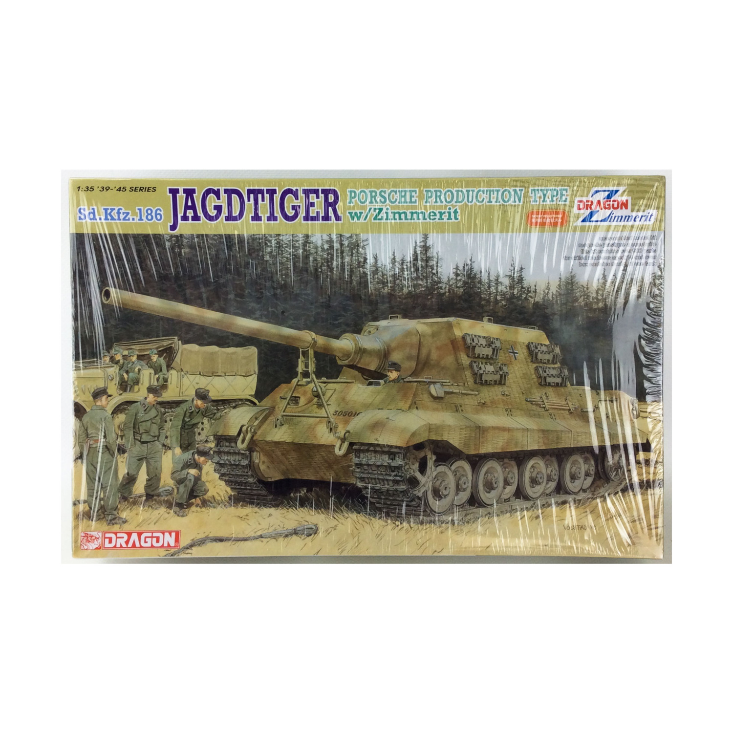 DRAGON製 1/35 Sd.Kfz.186 JAGTIGER Dragon Models 39 to 45 Series Germany 1:35 Sd.Kfz. 186