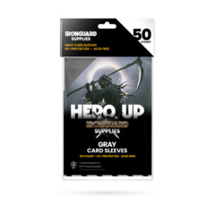 Card Sleeves - Gray (50) (Dice & Supplies)  New | Noble Knight Games