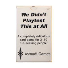 Gioco Di Carte We Didn't Playtest This At All - Follia Per Feste, 2-15 Giocatori, Partite Rapide - 2