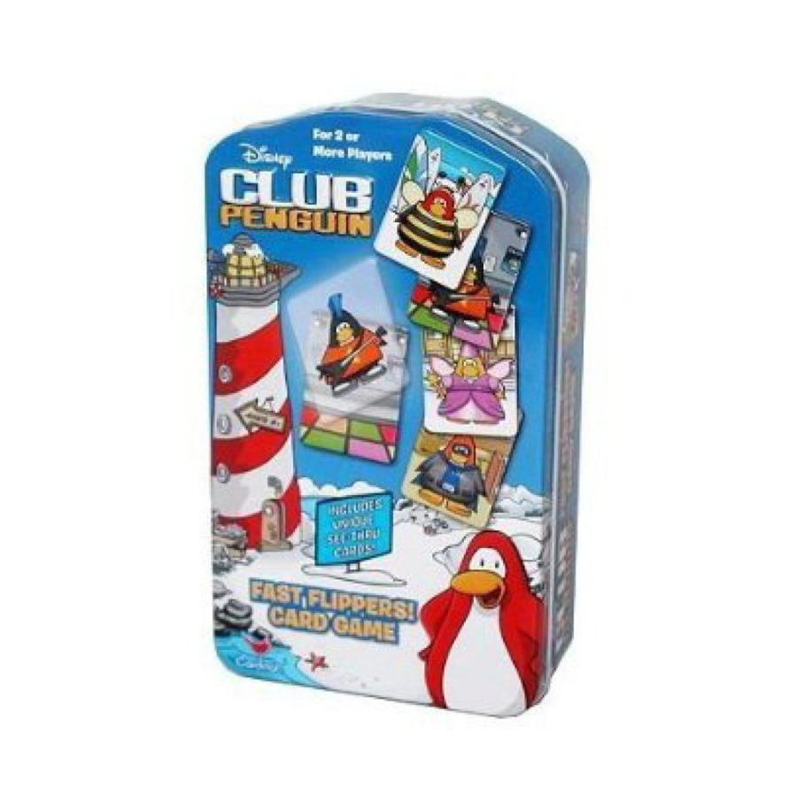 Club Penguin Fast Flippers Card Game - Boardgame - Noble Knight Games