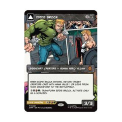 Eddie Brock (0224) (Borderless) (MR) (Foil) - Marvel's Spider-Man