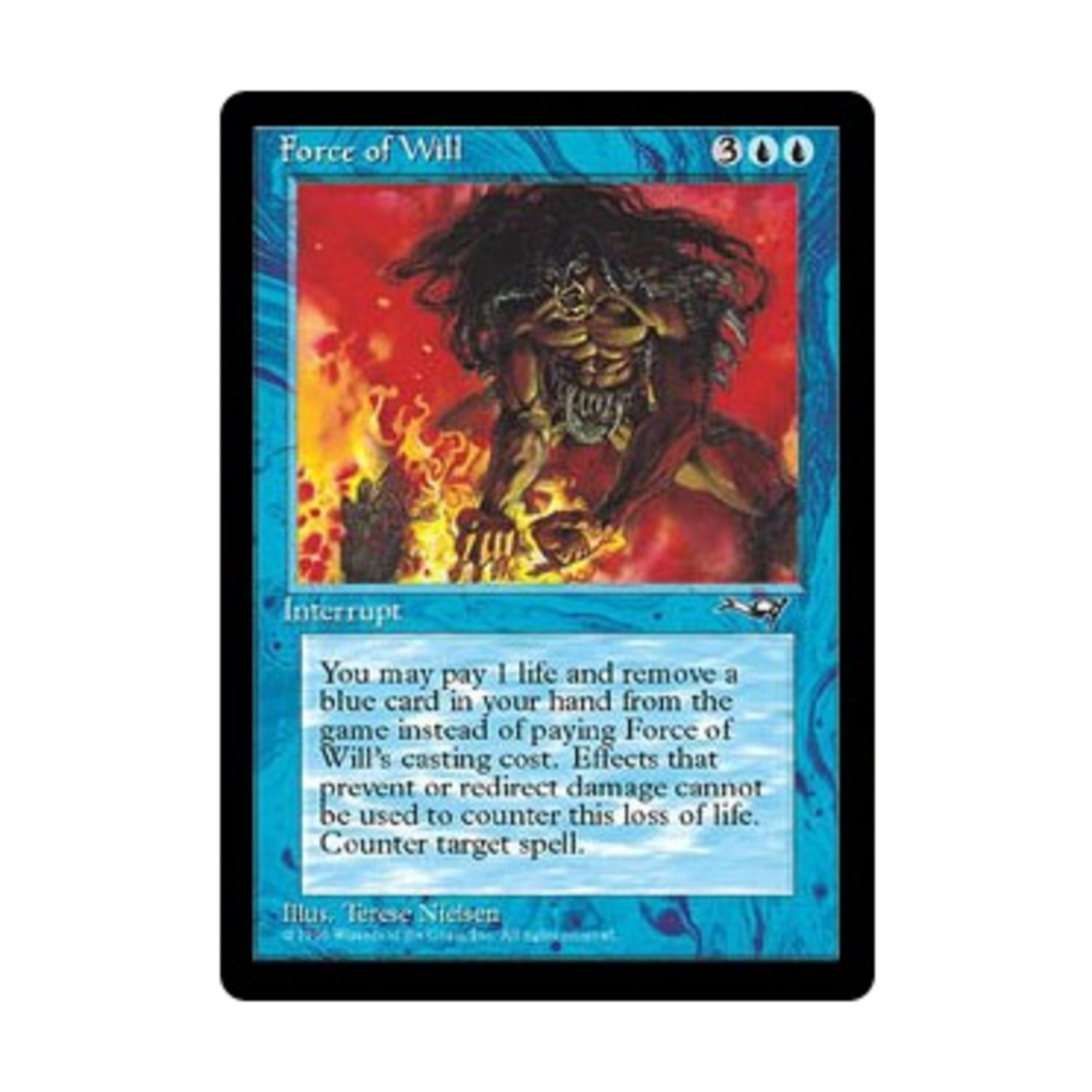 WOTC MtG Alliances Force of Will (U2) casi nuevo - Imagen 1 de 1