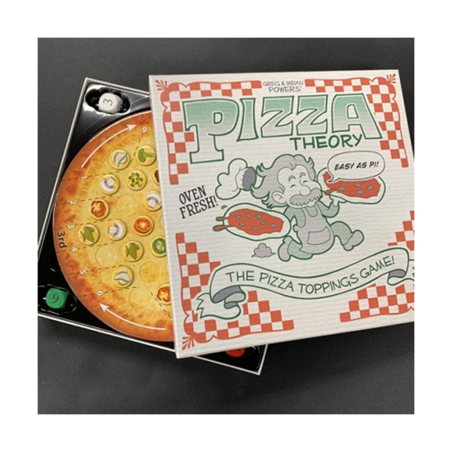 Gryphon Games Pizza Theory – Strategiespiel Für 2-3 Spieler, Ab 8 Jahren
