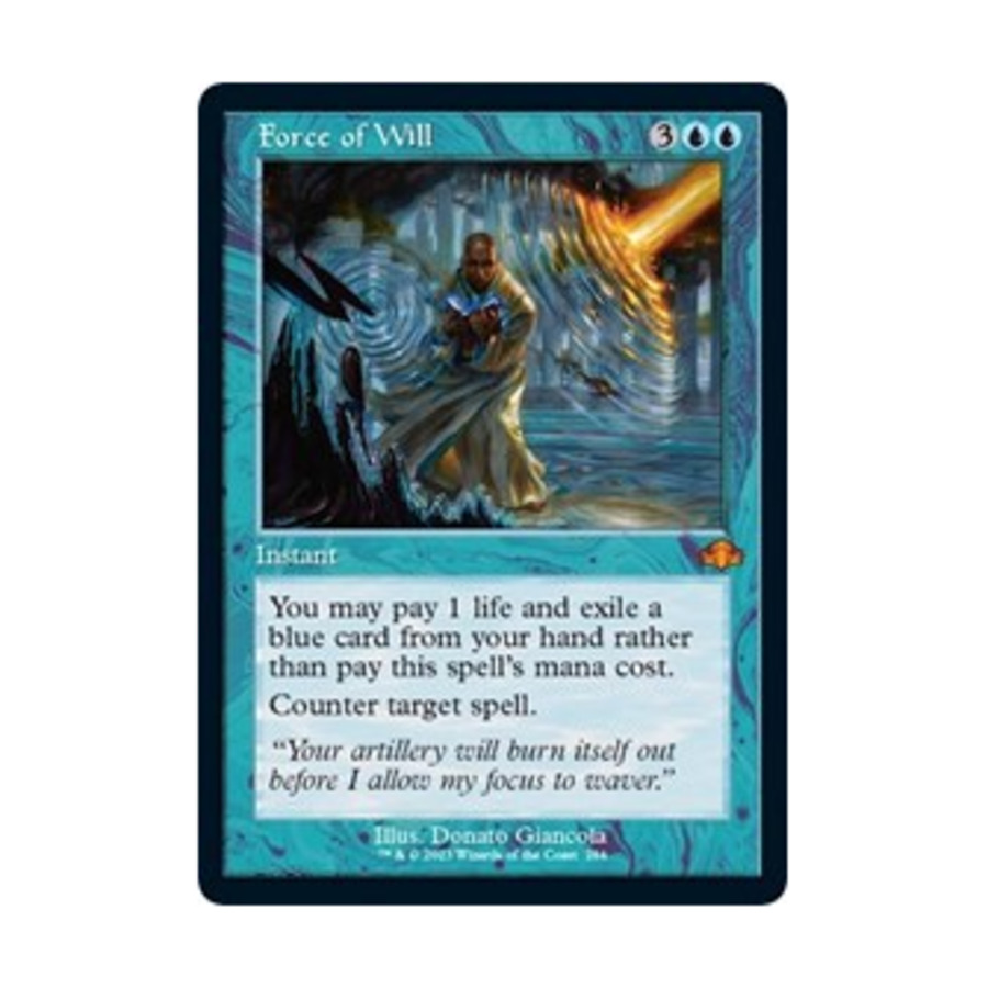 Force of Will (Retro Frame) (MR) (Foil) - Dominaria Remastered