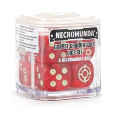 Corpse Grinder Cult Dice Set (8) (Necromunda Corpse Grinder Cult