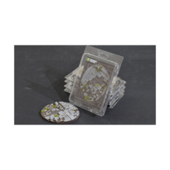 Basette Tonde 32mm Per Wargames – Gamers Grass Temple Round Battle, Pronte All'uso