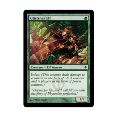 Glistener Elf (C) (Foil) - MtG New Phyrexia - Wizards of the Coast ...