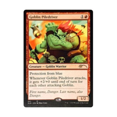 Goblin Piledriver (R) - MtG Magic the Gathering - Wizards of the Coast ...