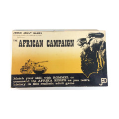 Jeu De Société Vintage 'The African Campaign' Par Jedko Games - Édition Ancienne, Jeu De Stratégie