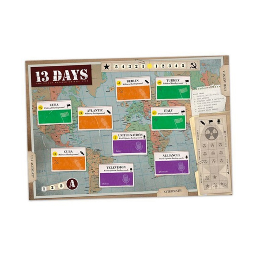 13 Days - The Cuban Missile Crisis, 1962 - Boardgame - Noble Knight Games