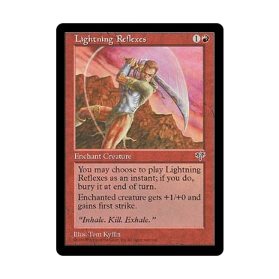 Lightning Reflexes (C) - MtG Mirage - Noble Knight Games