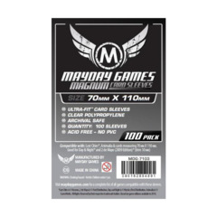 noble knight card sleeves Large Card Sleeve Size #2 (100) (Boardgame Sleeves) — New