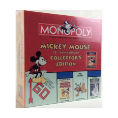 Mickey Mouse 75th Anniversary sold Collectors Monopoly