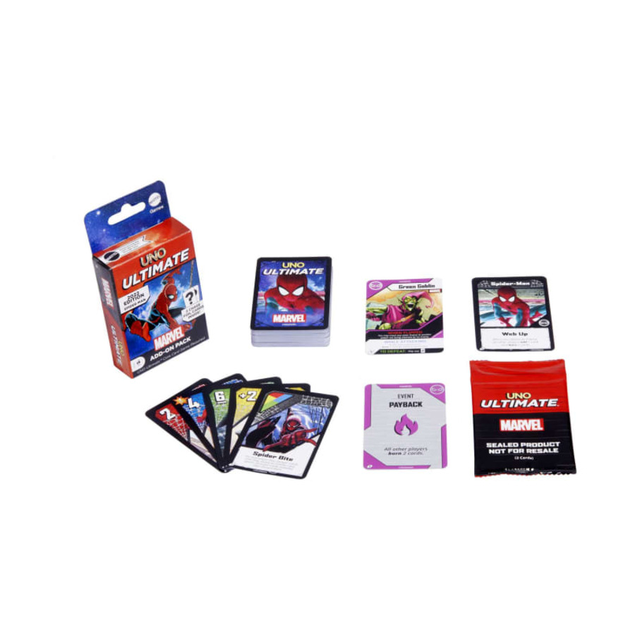 Uno Ultimate Add-On Pack - Spider-Man (2022 Edition) - Cardgame - Noble  Knight Games