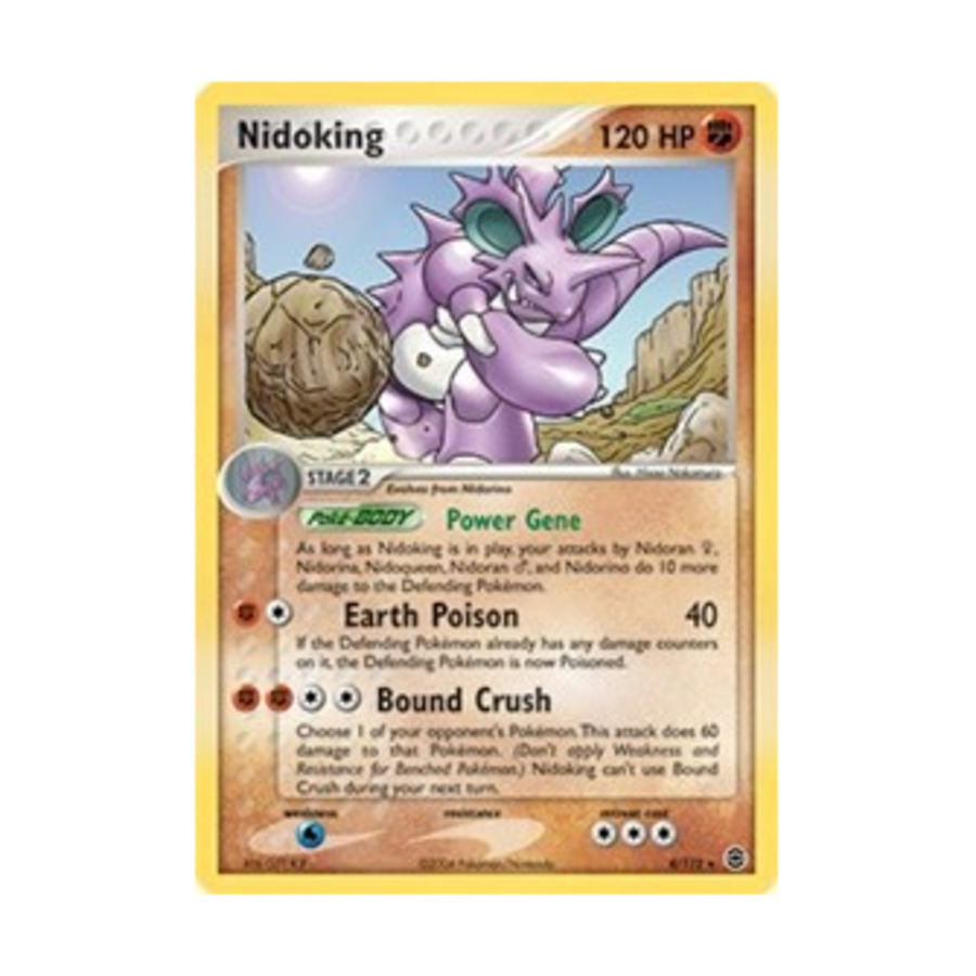 Nidoking (HR) #8 (Holo) - FireRed & LeafGreen - Noble Knight