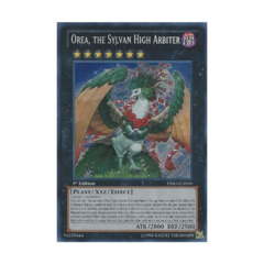 Yu-Gi-Oh! Orea The Sylvan High Arbiter (PRIO-EN050) – Secret Rare, 1st Edition Sammelkarte