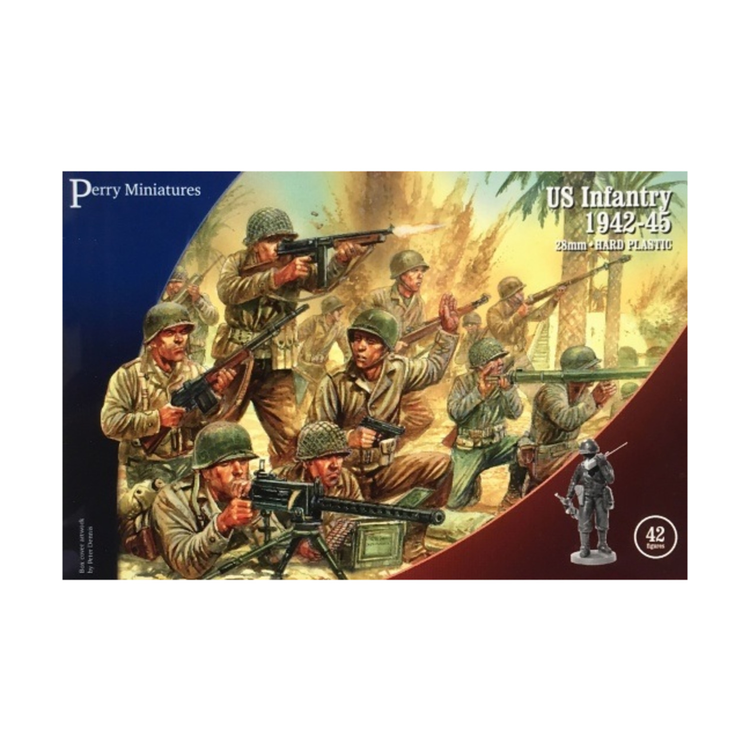 Perry Miniatures: 28mm; Fanteria USA 1942-45