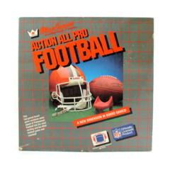 Action All Pro Football MacGregor 1984 Board Game NFL SH-D7