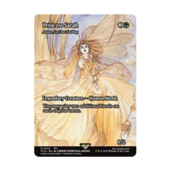 Princess Sarah - Azusa, Lost but Seeking (Showcase) (R) (Universes Beyond:  FINAL FANTASY: Through the Ages)  Out of Print | Noble Knight Games