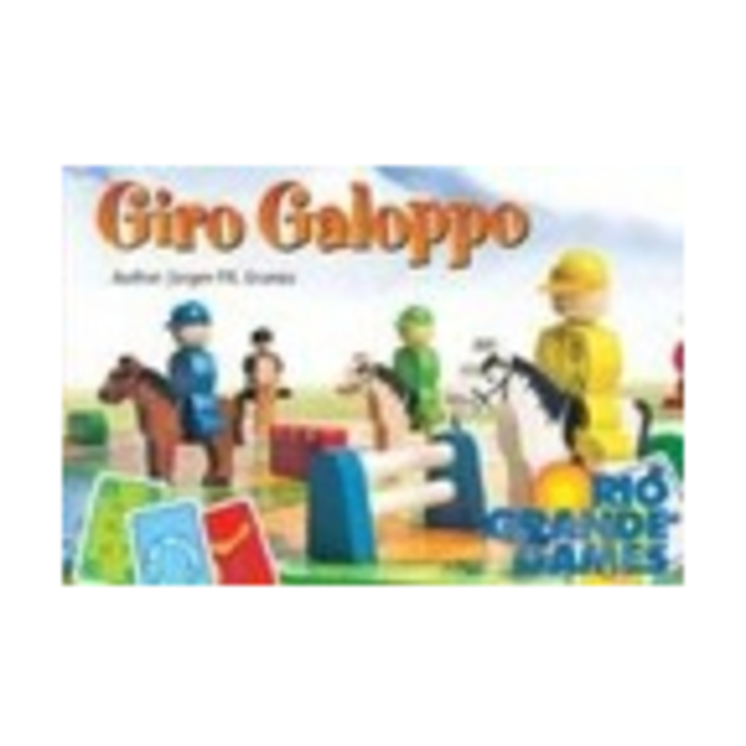 Rio Grande Boardgame Giro Galoppo Box VG+