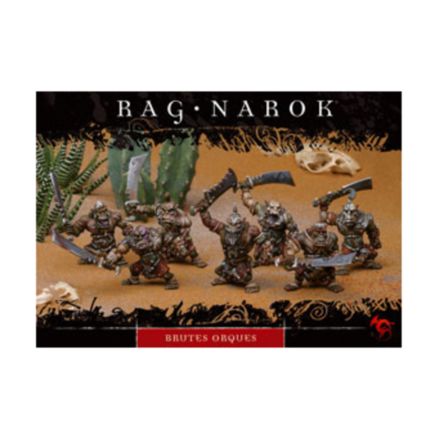 Boîte Brutes Orcs Rackham/Confrontation – Version Anglaise – OOP Neuf