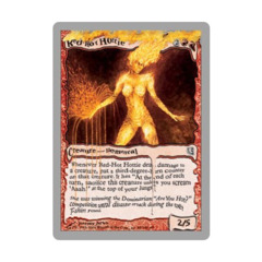 red hot hottie mtg card Red-Hot [Unhinged] Collectors Edition Earthbind Enchantment  Aura Enchant creature When this Aura enters Red-Hot Hottie Price & Card