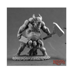 Reaper Miniatures Dark Heaven Legends Dreg Chieftain - 25mm Unpainted Metal Fantasy Figure